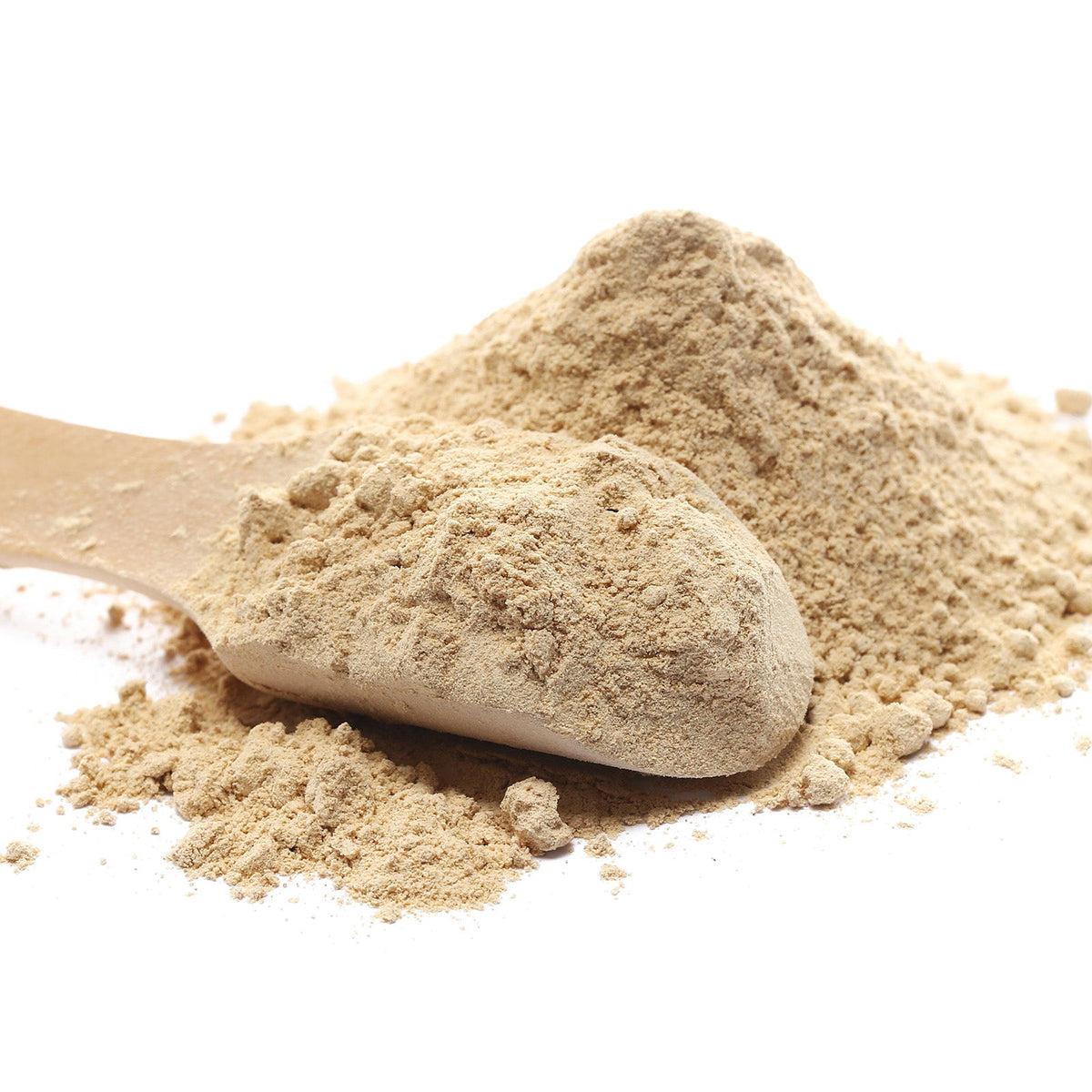 A pile of dried adaptogen Ashwagandha